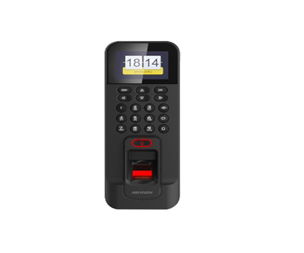 【?？低曋讣y門禁考勤機】?？低旽IKVISION指紋門禁考勤機DS-K1T804F