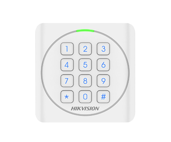 【?？低旾C密碼門禁讀卡器】?？低旽IKVISION數(shù)字鍵盤門禁IC讀卡器DS-K1801MK